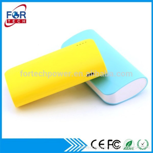 Day After Thanksgiving Gift Fruit Color Portable 18650 Battery Flashlight Power Bank 4000mah with Package